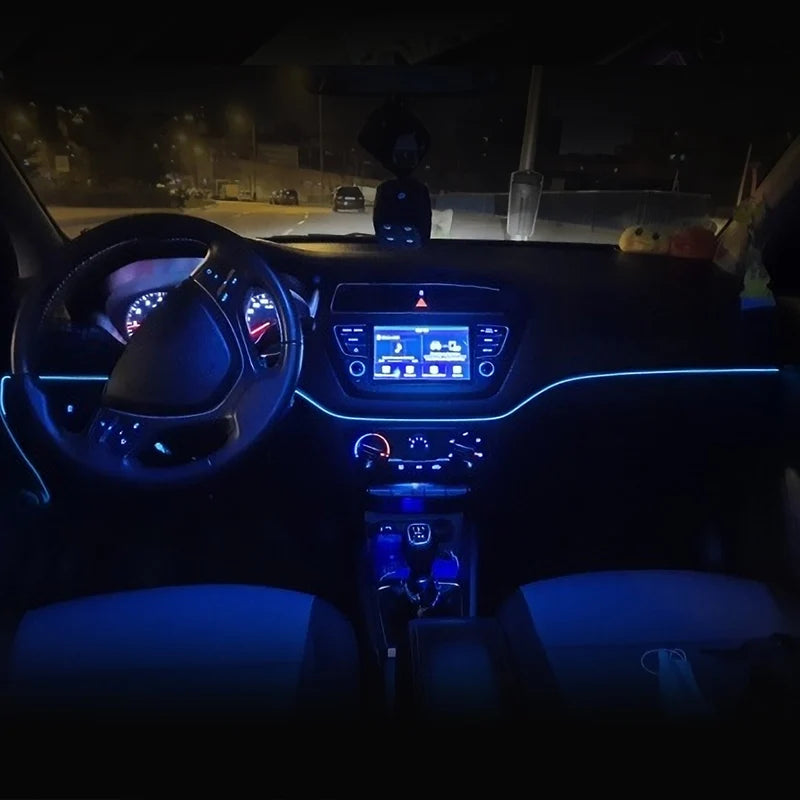 LED Car Interior Lighting Strip 5V-5M