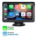 Portable Wireless Carplay and Android Auto Touch Screen Mirror 7/9/10.26"
