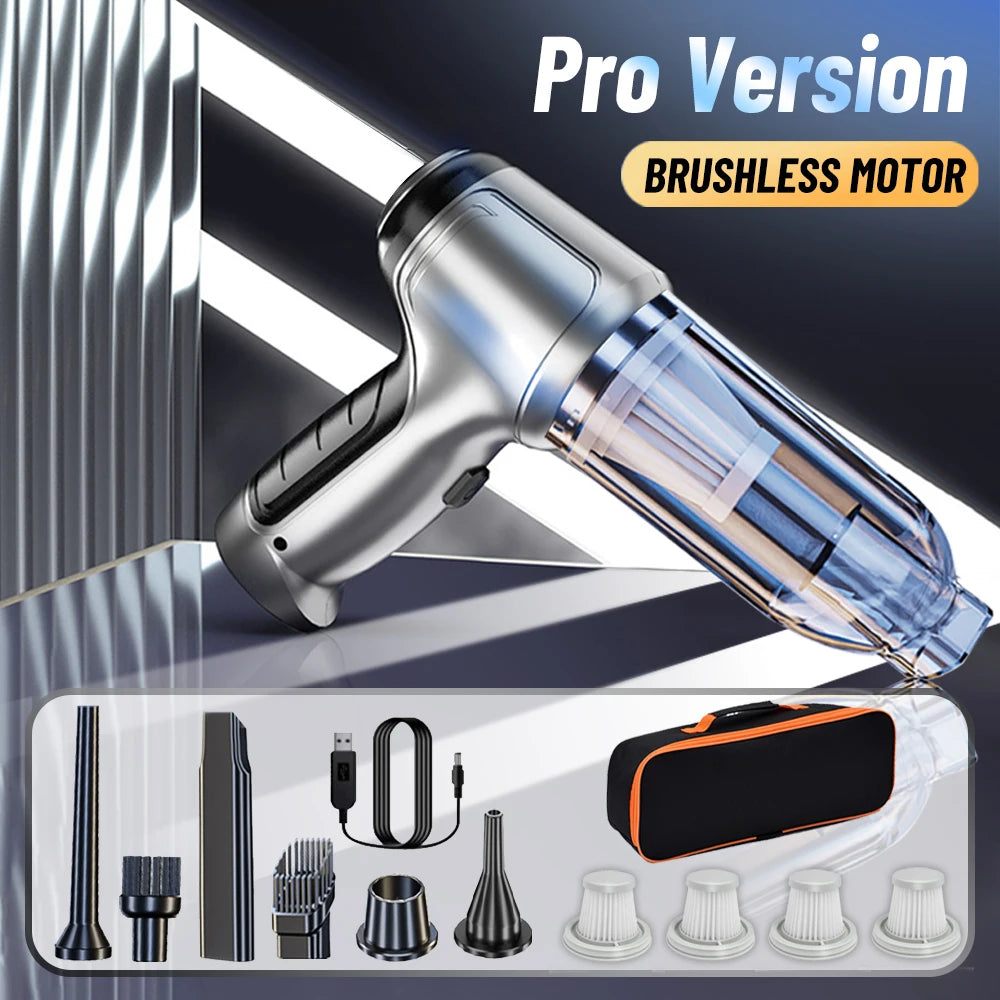Powerful Wireless Car Vacuum Cleaner 95000PA