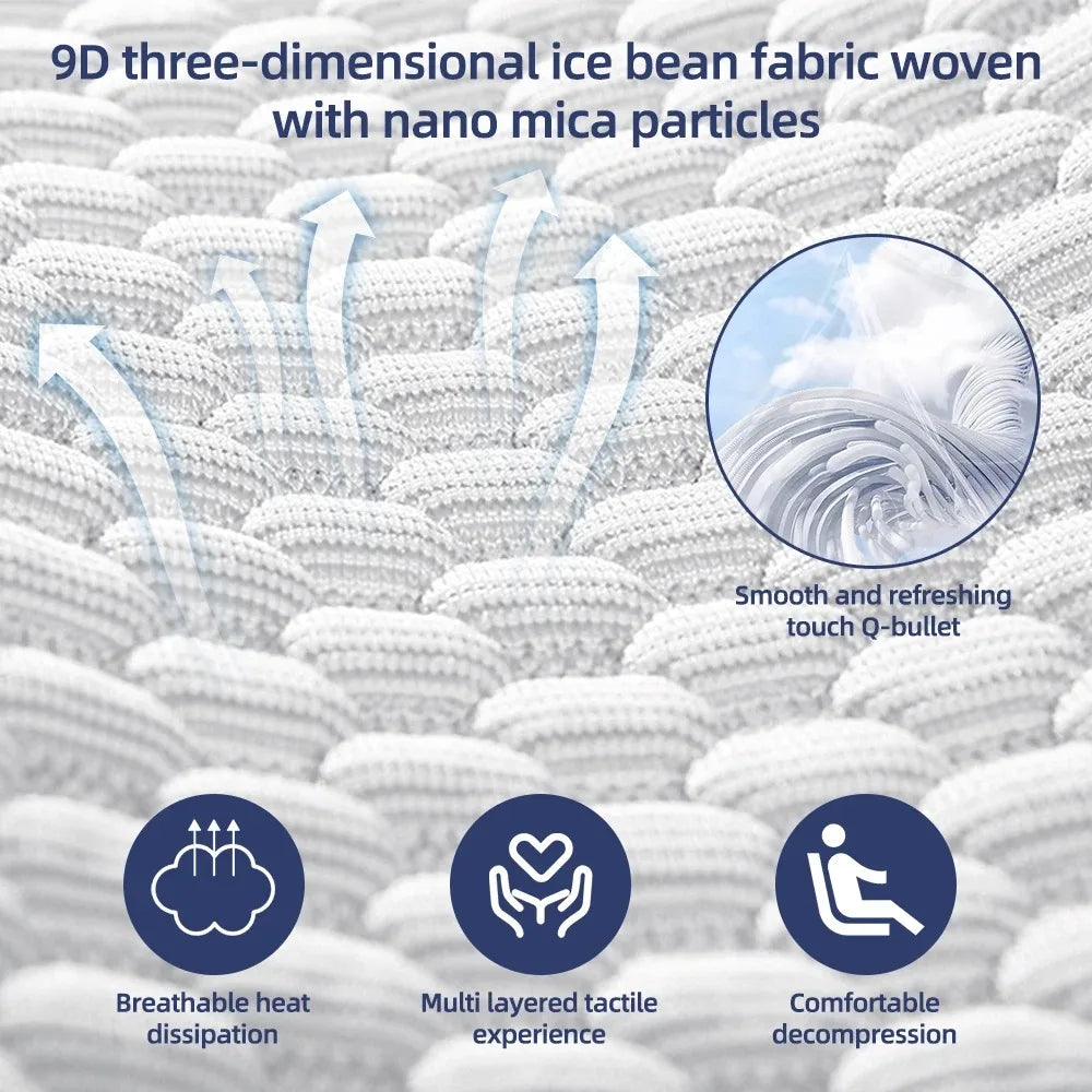 Universal Cooling Ice Silk Car Seat Cover