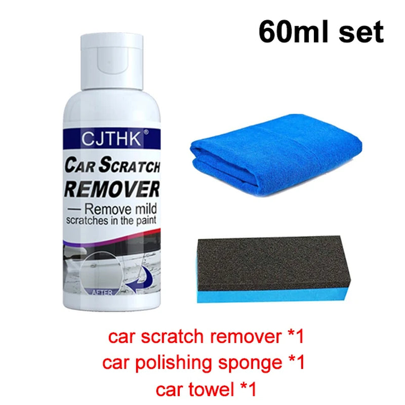 Car Scratch Remover and Paint Care Wax