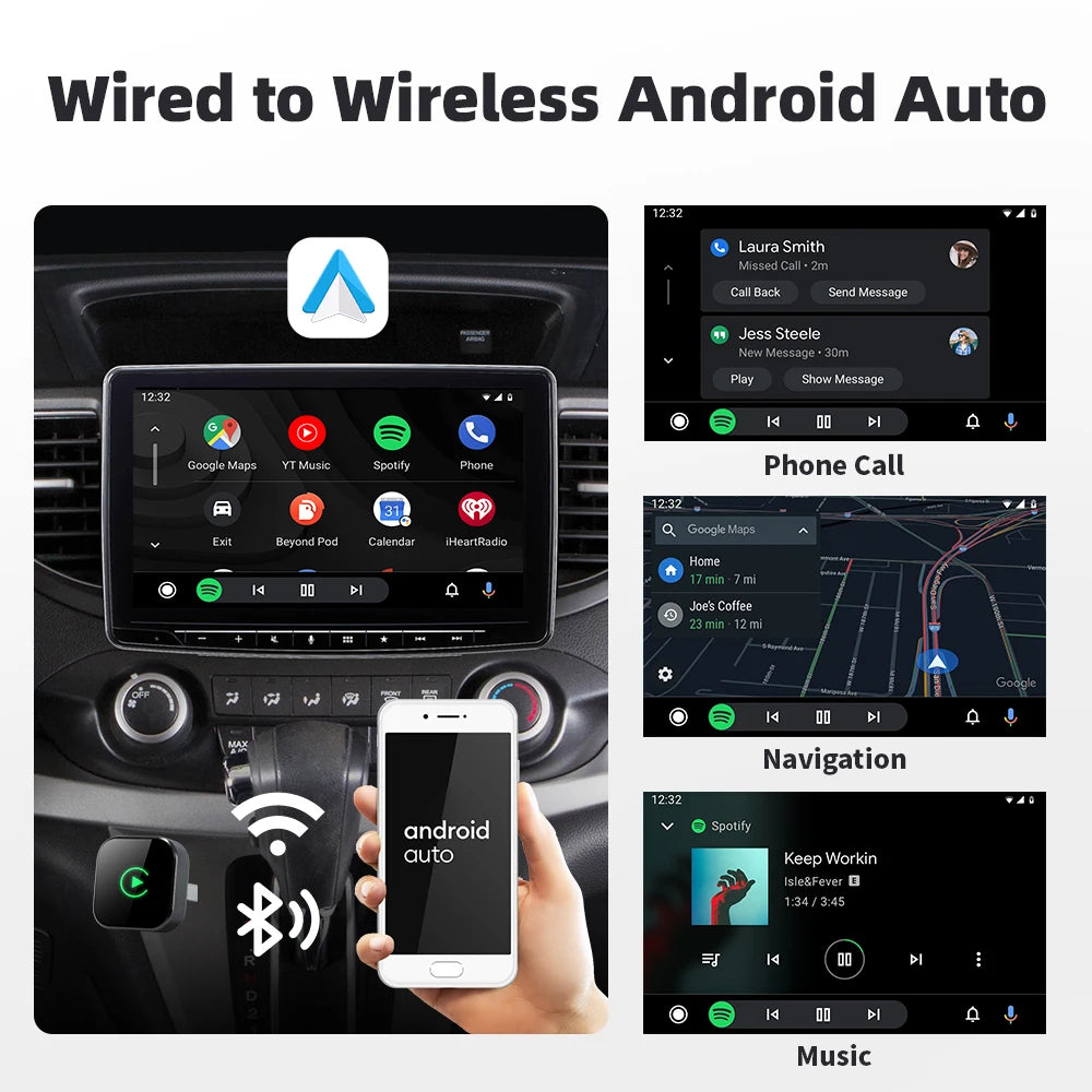 Wireless Carplay Adapter Android Auto