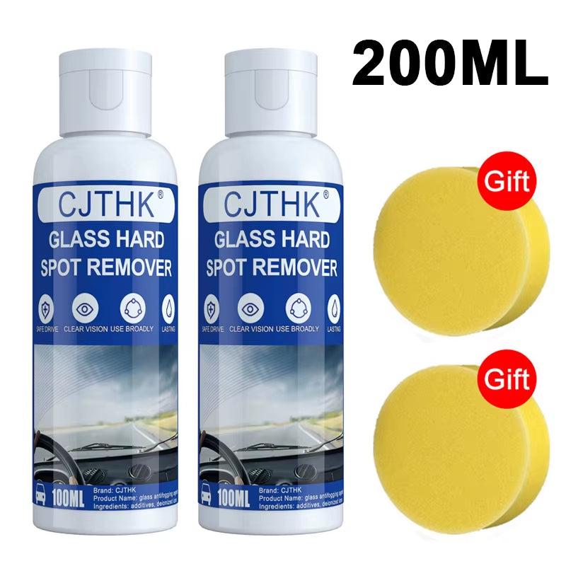 Car Glass Oil Film Remover & Anti Rain Coating