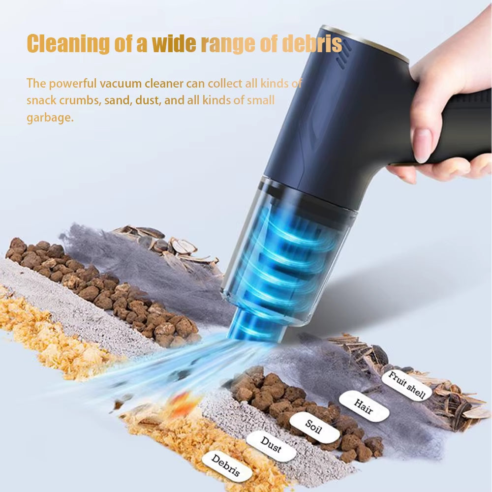 98000PA Portable Car Vacuum Cleaner