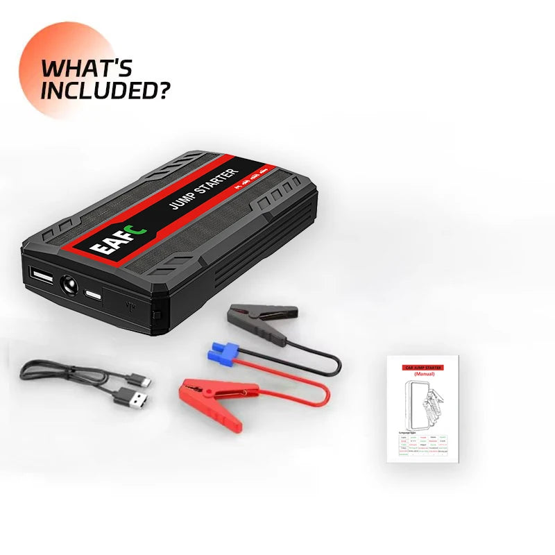 Portable 12V Car Jump Starter and 600A Power Bank