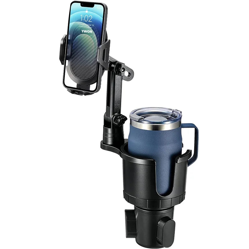 2 in 1 Cup Holder and Phone Mount