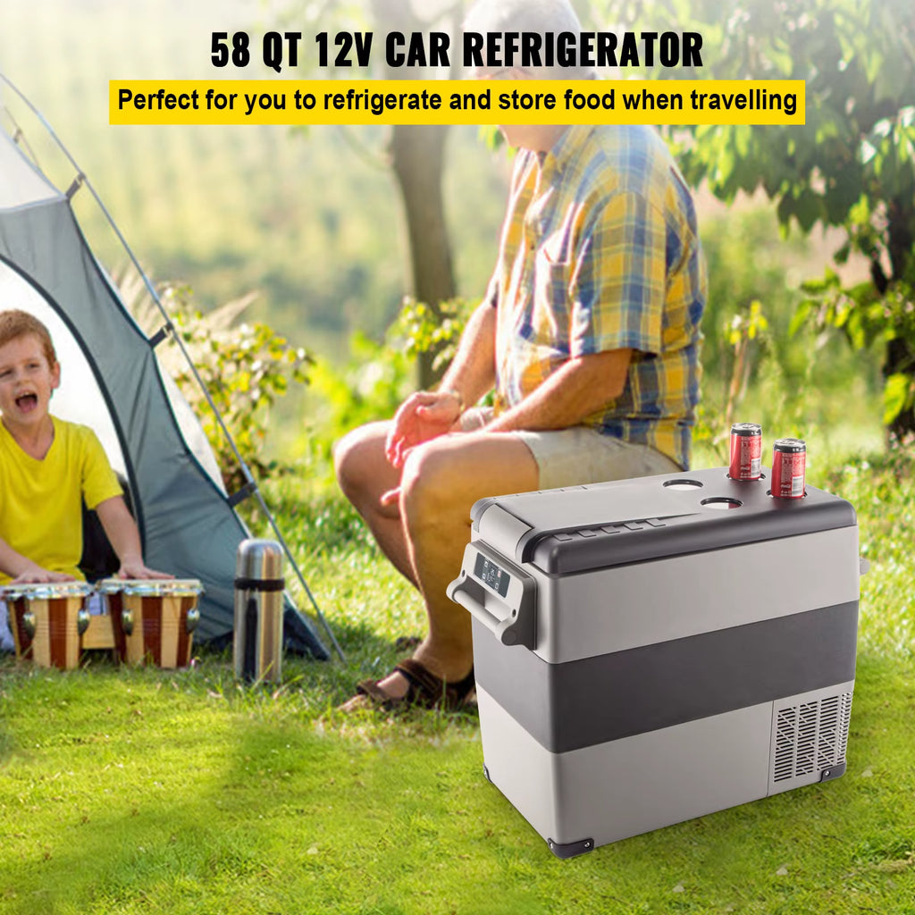 Car Refrigerator and Cooler 12/24V Ice Box for Camping 20L-22L-35L-45L-55L