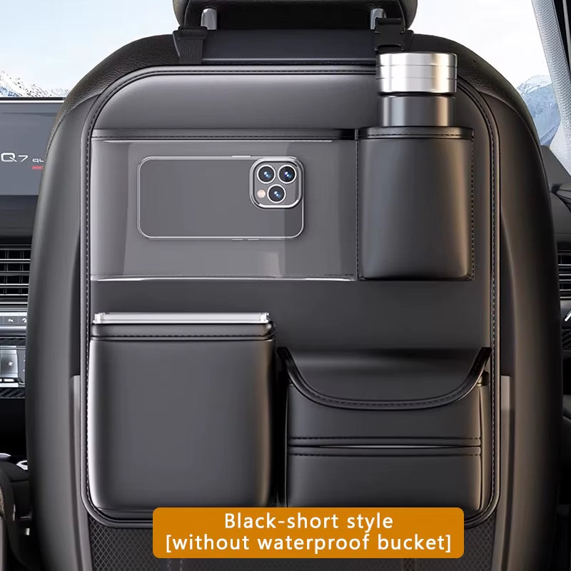 8 in 1 Car Back Seat Storage Bag with Foldable Tray