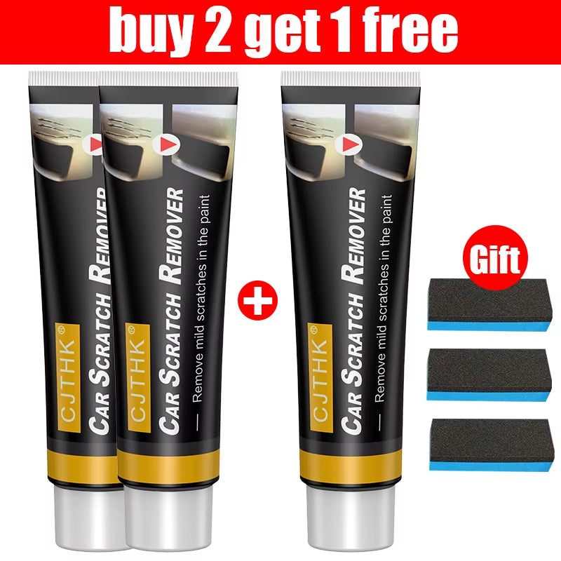 Car Scratch Remover and Paint Care Wax