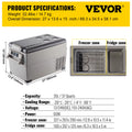 Car Refrigerator and Cooler 12/24V Ice Box for Camping 20L-22L-35L-45L-55L