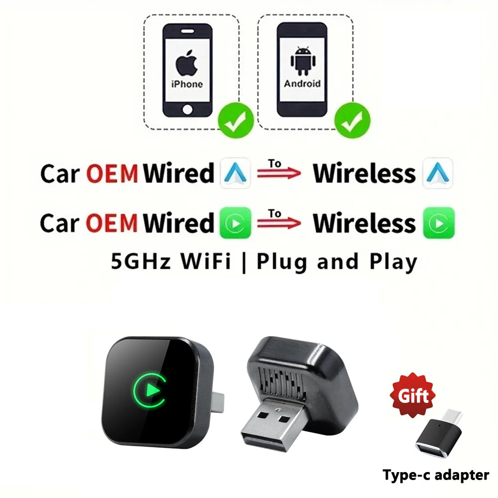 Wireless Carplay Adapter Android Auto