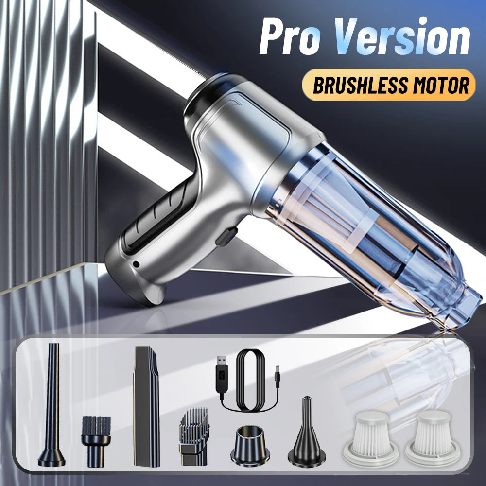 Powerful Wireless Car Vacuum Cleaner 95000PA