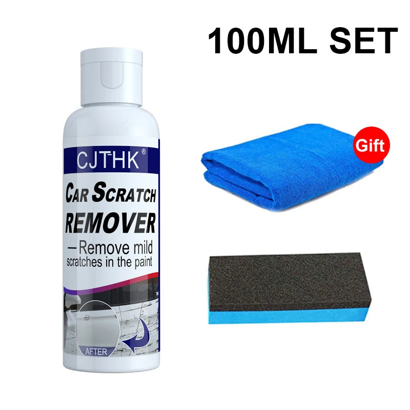 Car Scratch Remover and Paint Care Wax