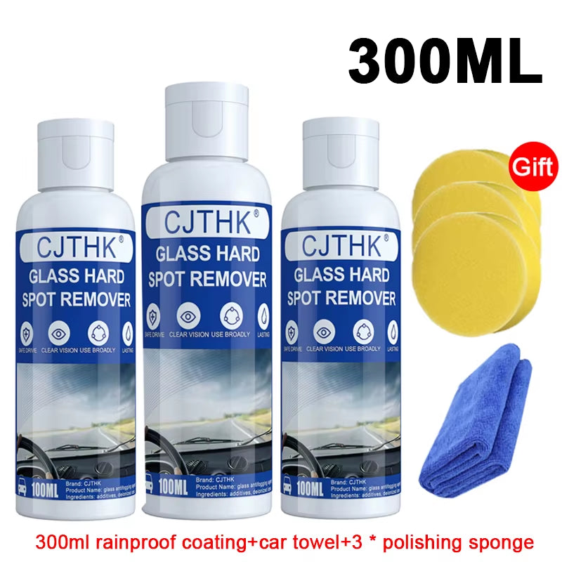Car Glass Oil Film Remover & Anti Rain Coating
