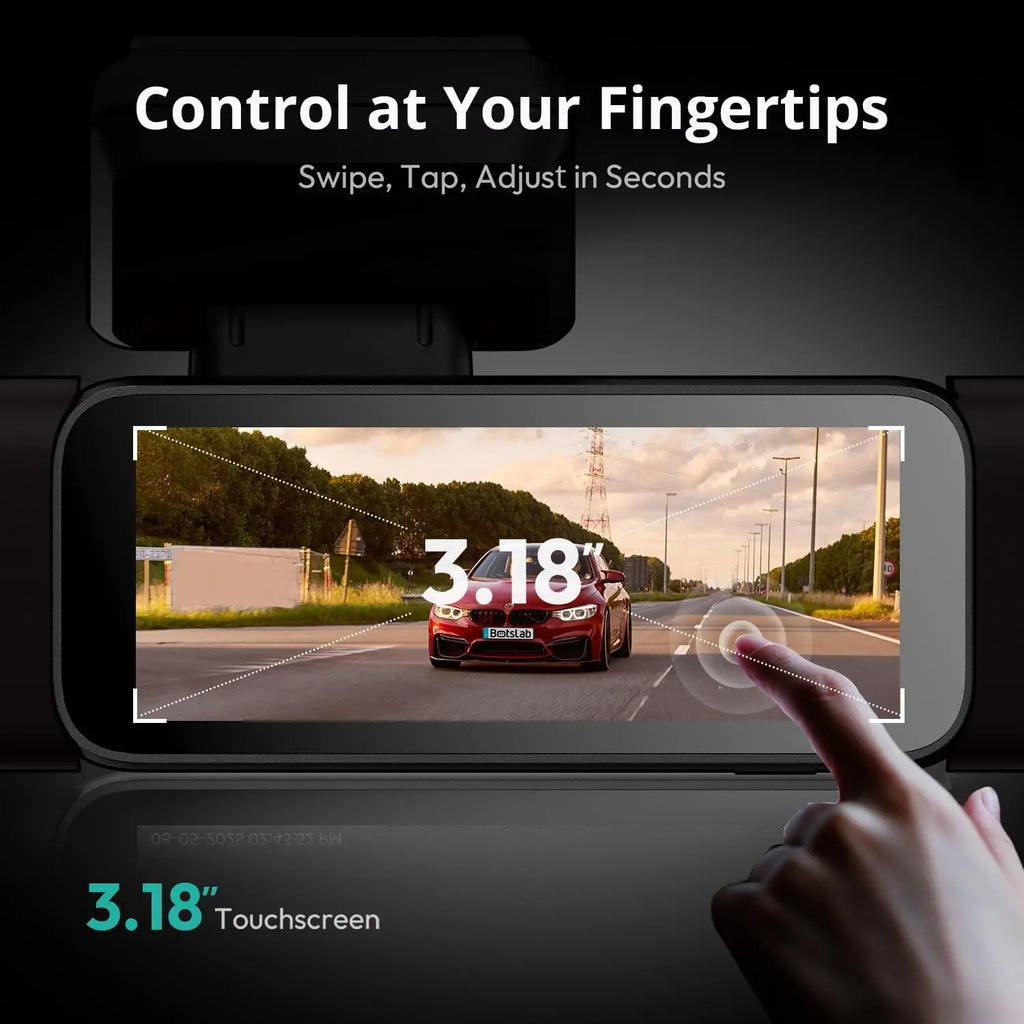3K 4-Channel Dash Cam