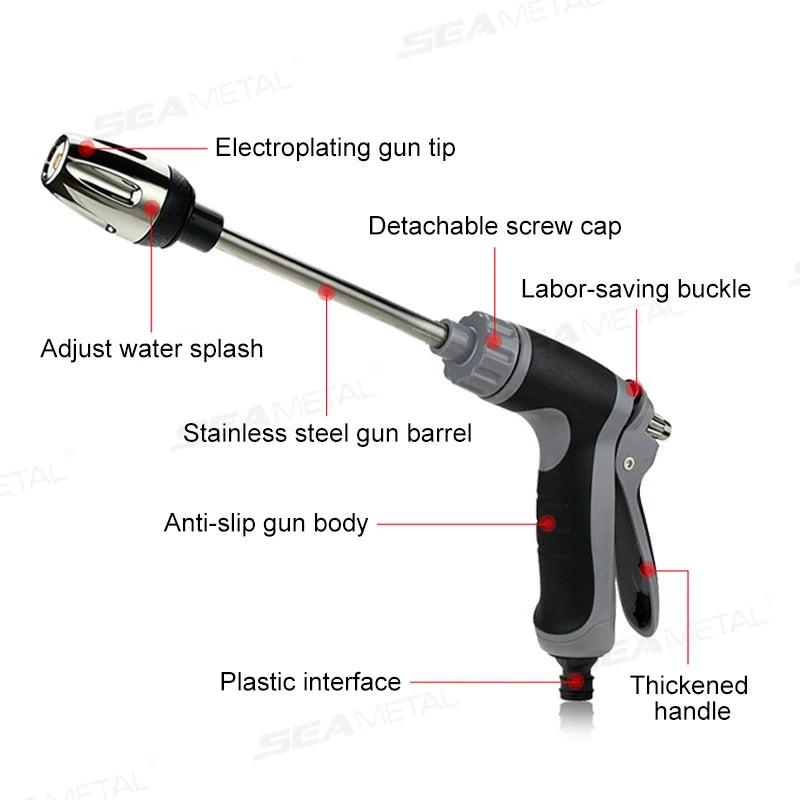 High Pressure Car Wash Gun and Foam Pots