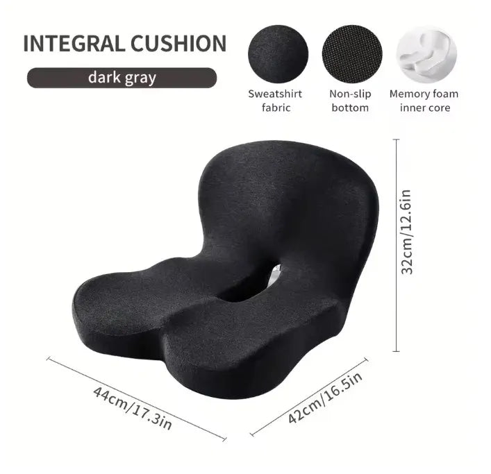 Memory Foam Cushion and Pillow Car Seat