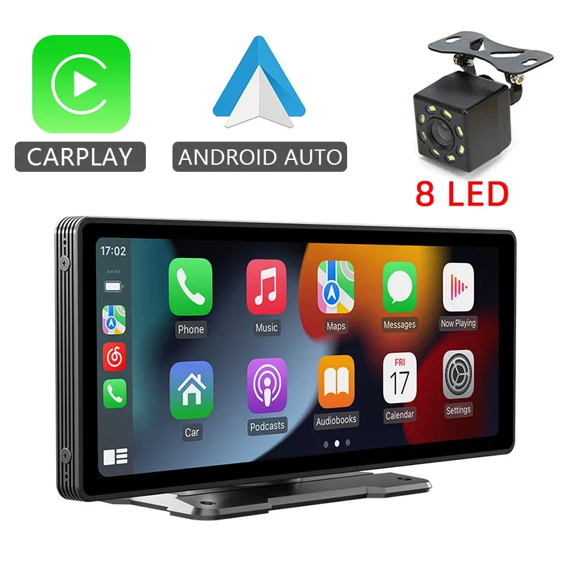 10.26" Universal Wireless Carplay and Android Auto Screen