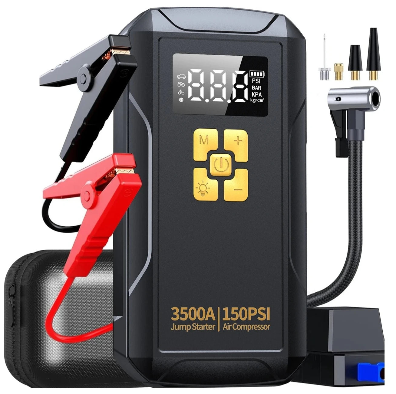 Jump Starter with Air Compressor 3500A