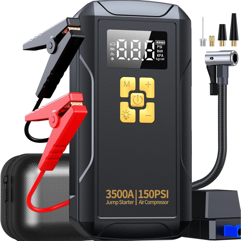Jump Starter with Air Compressor 3500A