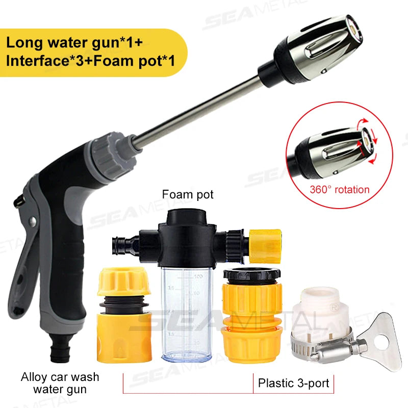 High Pressure Car Wash Gun and Foam Pots