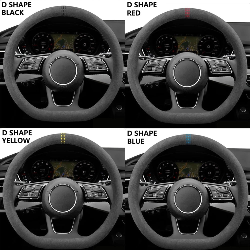 Universal Car Steering Wheel Cover 37-38Cm