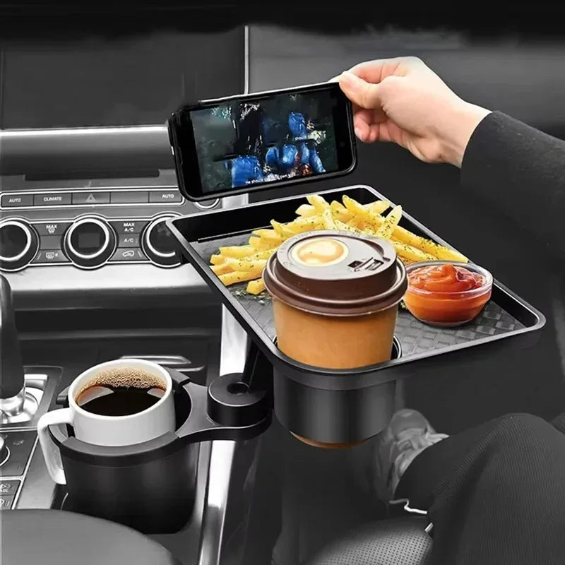 Universal Car Cup Holder Tray - 360 ° 