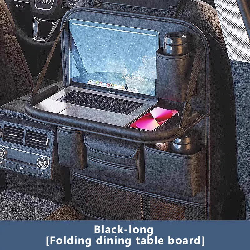 8 in 1 Car Back Seat Storage Bag with Foldable Tray
