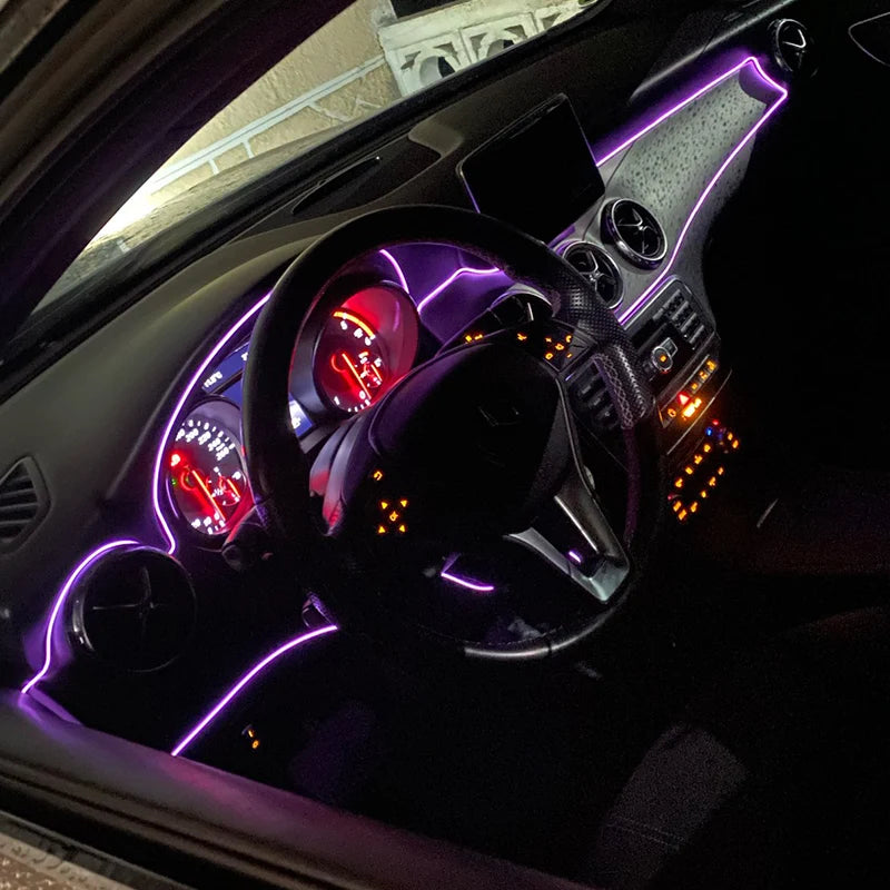 LED Car Interior Lighting Strip 5V-5M