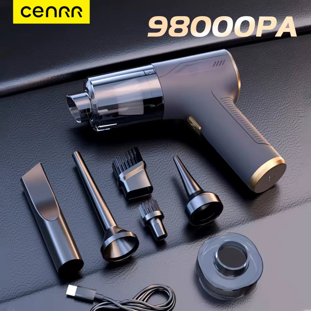 98000PA Portable Car Vacuum Cleaner