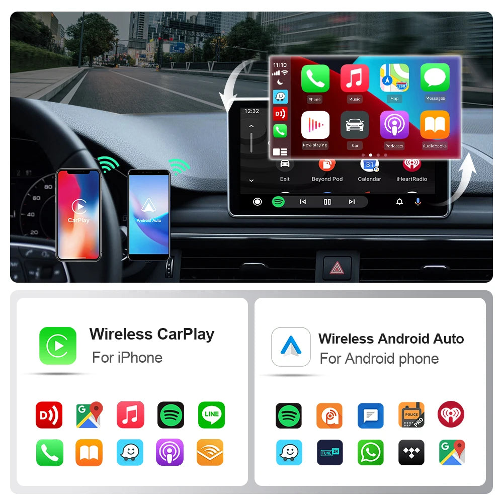 Wireless Carplay Adapter Android Auto