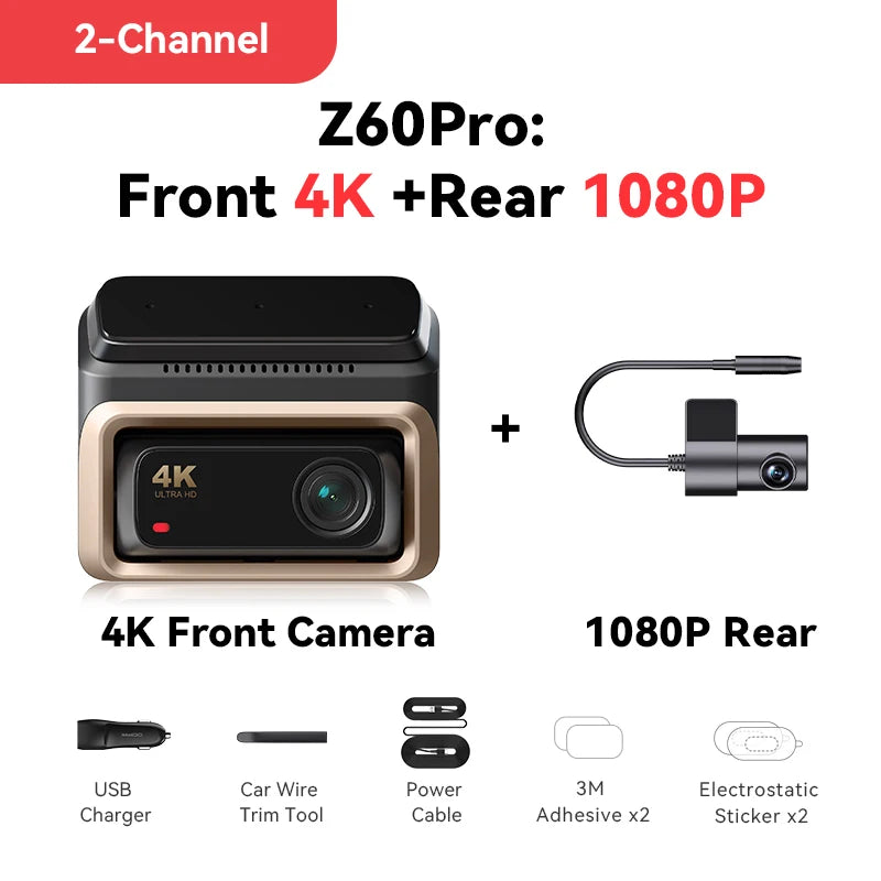 Z60 Pro 4K Dash Cam