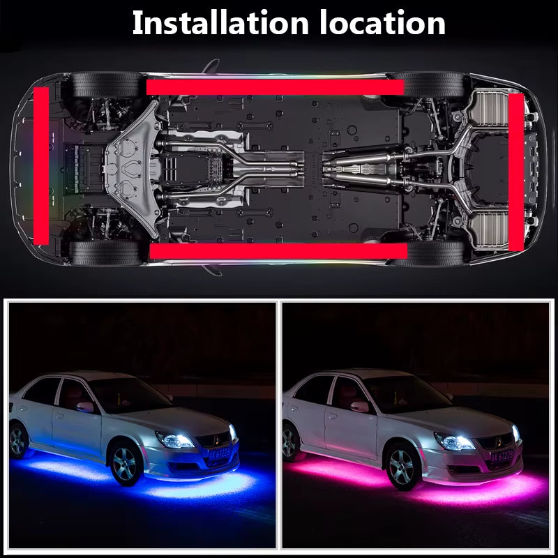 Car Charssis Flexible LED Strip