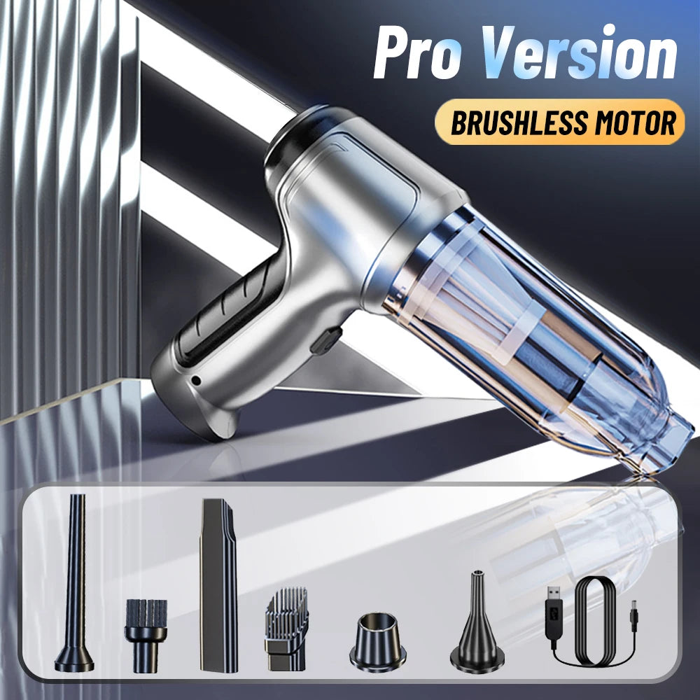 Powerful Wireless Car Vacuum Cleaner 95000PA
