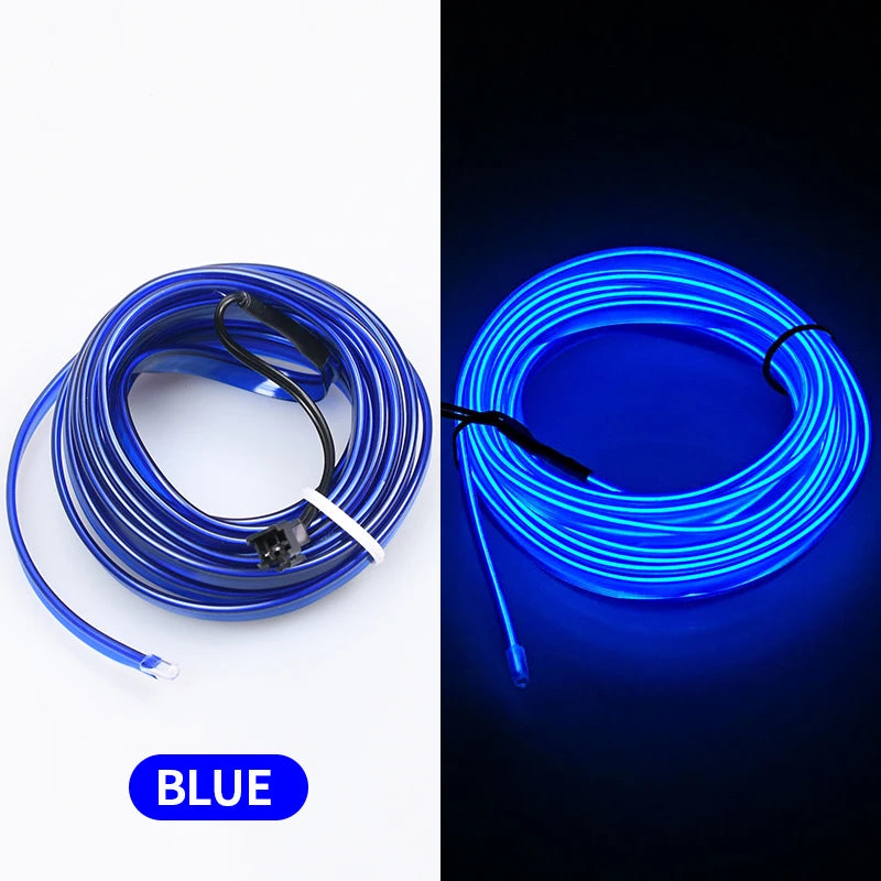 LED Car Interior Lighting Strip 5V-5M