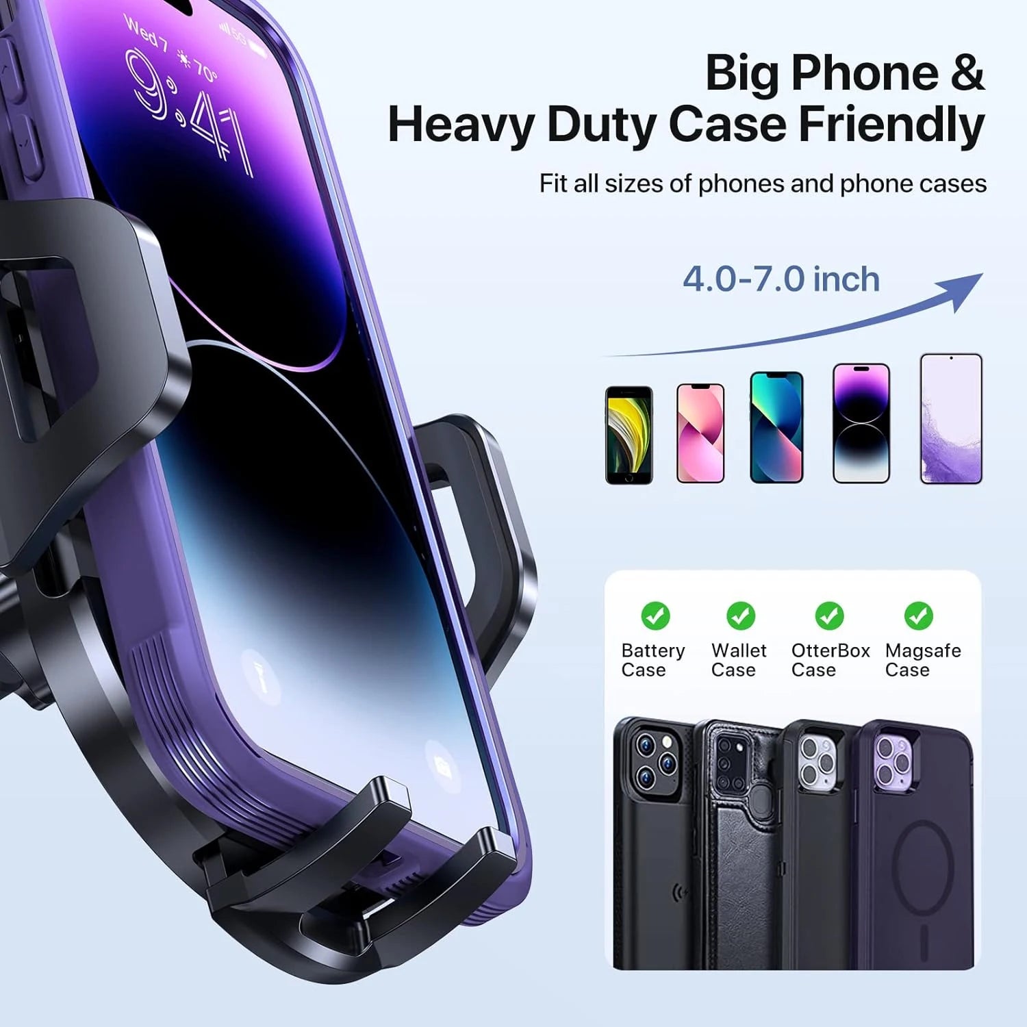 2 in 1 Cup Holder and Phone Mount