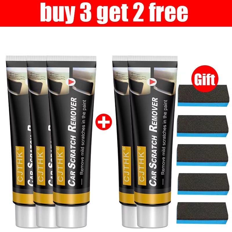 Car Scratch Remover and Paint Care Wax