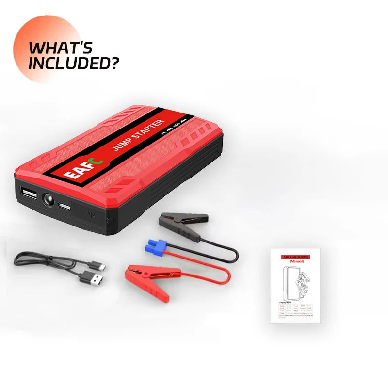 Portable 12V Car Jump Starter and 600A Power Bank
